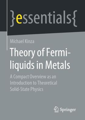 Kinza |  Theory of Fermi-liquids in Metals | Buch |  Sack Fachmedien