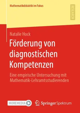 Hock |  Förderung von diagnostischen Kompetenzen | Buch |  Sack Fachmedien