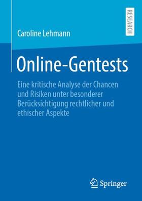 Lehmann |  Online-Gentests | Buch |  Sack Fachmedien