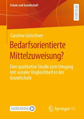 Gröschner |  Bedarfsorientierte Mittelzuweisung? | eBook | Sack Fachmedien