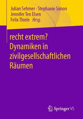 Sehmer / Simon / Ten Elsen |  recht extrem? Dynamiken in zivilgesellschaftlichen Räumen | Buch |  Sack Fachmedien