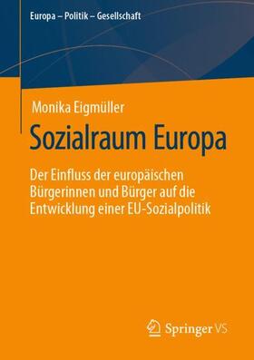 Eigmüller |  Sozialraum Europa | Buch |  Sack Fachmedien