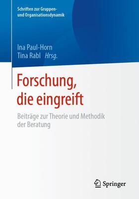 Rabl / Paul-Horn |  Forschung, die eingreift | Buch |  Sack Fachmedien