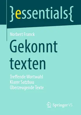 Franck |  Gekonnt texten | eBook | Sack Fachmedien