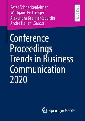 Schneckenleitner / Reitberger / Brunner-Sperdin | Conference Proceedings Trends in Business Communication 2020 | E-Book | sack.de