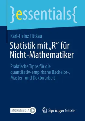 Fittkau |  Statistik mit „R“ für Nicht-Mathematiker | eBook | Sack Fachmedien