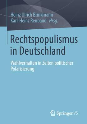 Reuband / Brinkmann |  Rechtspopulismus in Deutschland | Buch |  Sack Fachmedien