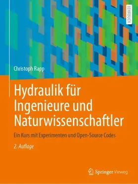 Rapp |  Hydraulik für Ingenieure und Naturwissenschaftler | Buch |  Sack Fachmedien