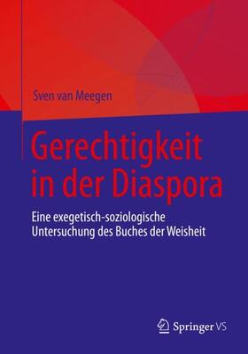 van Meegen |  Gerechtigkeit in der Diaspora | Buch |  Sack Fachmedien