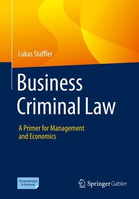 Staffler |  Business Criminal Law | Buch |  Sack Fachmedien