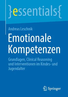 Leschnik |  Emotionale Kompetenzen | eBook | Sack Fachmedien