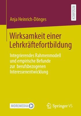 Heinrich-Dönges |  Wirksamkeit einer Lehrkräftefortbildung | Buch |  Sack Fachmedien