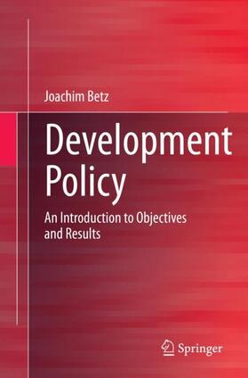 Betz |  Development Policy | Buch |  Sack Fachmedien