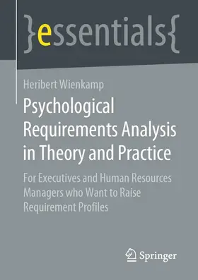 Wienkamp |  Psychological Requirements Analysis in Theory and Practice | eBook | Sack Fachmedien