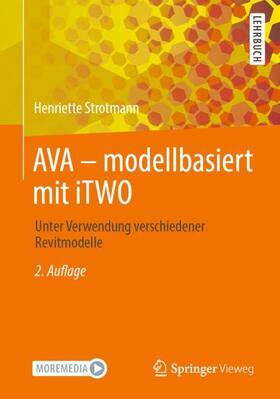 Strotmann |  AVA - modellbasiert  mit iTWO | Buch |  Sack Fachmedien