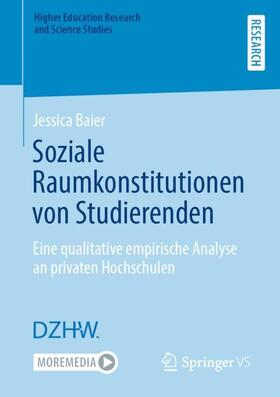 Baier |  Soziale Raumkonstitutionen von Studierenden | Buch |  Sack Fachmedien