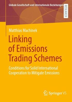 Machinek |  Linking of Emissions Trading Schemes | Buch |  Sack Fachmedien