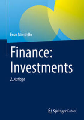 Mondello |  Finance: Investments | eBook | Sack Fachmedien