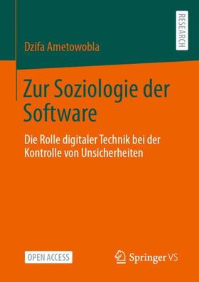 Ametowobla |  Zur Soziologie der Software | Buch |  Sack Fachmedien
