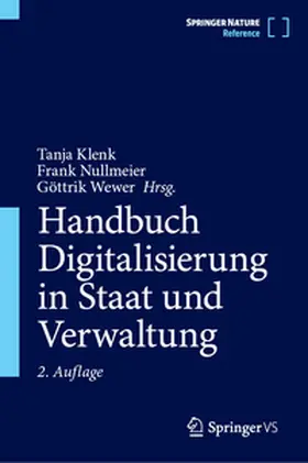 Klenk / Nullmeier / Wewer |  Handbuch Digitalisierung in Staat und Verwaltung | eBook | Sack Fachmedien