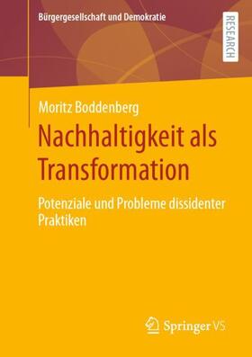 Boddenberg |  Nachhaltigkeit als Transformation | Buch |  Sack Fachmedien