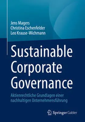 Magers / Eschenfelder / Krause-Wichmann |  Sustainable Corporate Governance | eBook | Sack Fachmedien