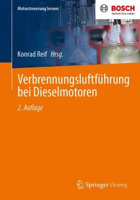 Reif |  Verbrennungsluftführung bei Dieselmotoren | Buch |  Sack Fachmedien