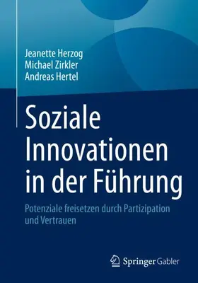 Herzog / Hertel / Zirkler |  Soziale Innovationen in der Führung | Buch |  Sack Fachmedien