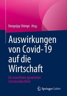 Shimpi |  Auswirkungen von Covid-19 auf die Wirtschaft | Buch |  Sack Fachmedien
