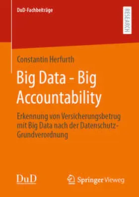 Herfurth |  Big Data - Big Accountability | eBook | Sack Fachmedien