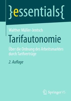 Müller-Jentsch |  Tarifautonomie | Buch |  Sack Fachmedien
