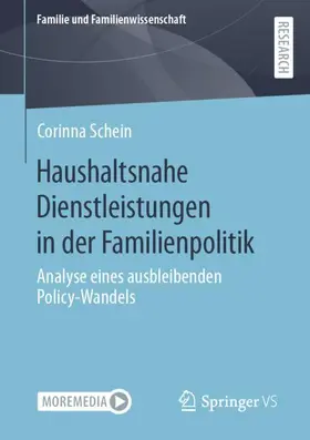 Schein |  Haushaltsnahe Dienstleistungen in der Familienpolitik | Buch |  Sack Fachmedien