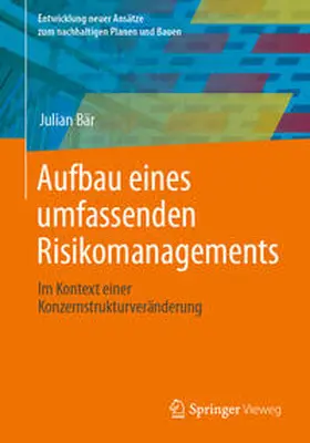 Bär |  Aufbau eines umfassenden Risikomanagements | eBook | Sack Fachmedien