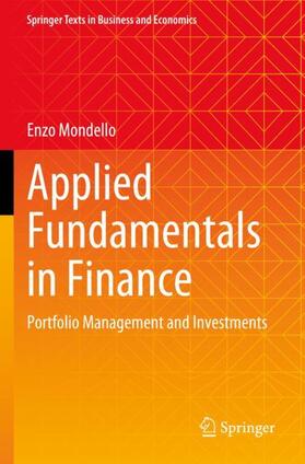 Mondello |  Applied Fundamentals in Finance | Buch |  Sack Fachmedien