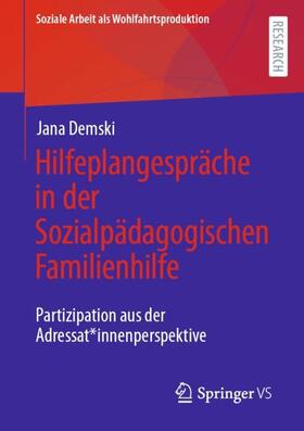 Demski |  Hilfeplangespräche in der Sozialpädagogischen Familienhilfe | Buch |  Sack Fachmedien