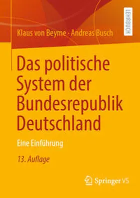 von Beyme / Busch |  Das politische System der Bundesrepublik Deutschland | eBook | Sack Fachmedien