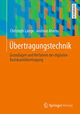 Lange / Ahrens |  Übertragungstechnik | eBook | Sack Fachmedien