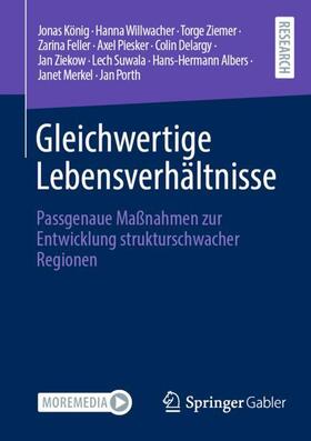 König / Merkel / Willwacher |  Gleichwertige Lebensverhältnisse | Buch |  Sack Fachmedien