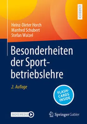 Horch / Schubert / Walzel |  Besonderheiten der Sportbetriebslehre | eBook | Sack Fachmedien