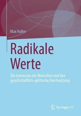 Haller |  Radikale Werte | Buch |  Sack Fachmedien