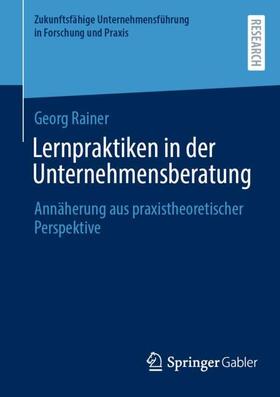 Rainer |  Lernpraktiken in der Unternehmensberatung | Buch |  Sack Fachmedien