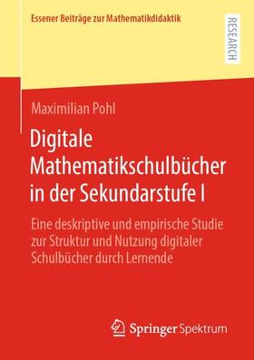 Pohl |  Digitale Mathematikschulbücher in der Sekundarstufe I | Buch |  Sack Fachmedien
