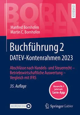 Bornhofen |  Buchführung 2 DATEV-Kontenrahmen 2023 | eBook | Sack Fachmedien