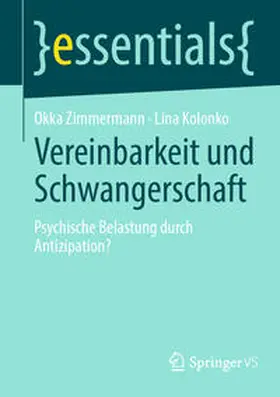 Zimmermann / Kolonko |  Vereinbarkeit und Schwangerschaft | eBook | Sack Fachmedien