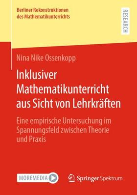 Ossenkopp |  Inklusiver Mathematikunterricht aus Sicht von Lehrkräften | Buch |  Sack Fachmedien