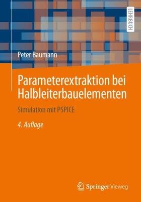 Baumann |  Parameterextraktion bei Halbleiterbauelementen | Buch |  Sack Fachmedien