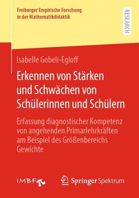 Gobeli-Egloff |  Erkennen von Stärken und Schwächen von Schülerinnen und Schülern | Buch |  Sack Fachmedien
