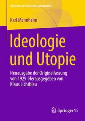 Lichtblau / Mannheim |  Ideologie und Utopie | eBook | Sack Fachmedien