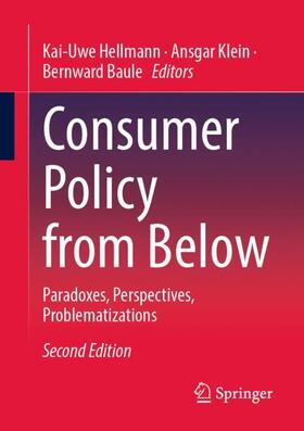 Hellmann / Baule / Klein |  Consumer Policy from Below | Buch |  Sack Fachmedien
