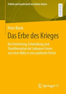 Blank |  Das Erbe des Krieges | Buch |  Sack Fachmedien